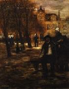 Jean-francois raffaelli The Old Convalescents oil painting